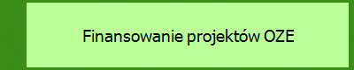 Finansowanie projektów OZE